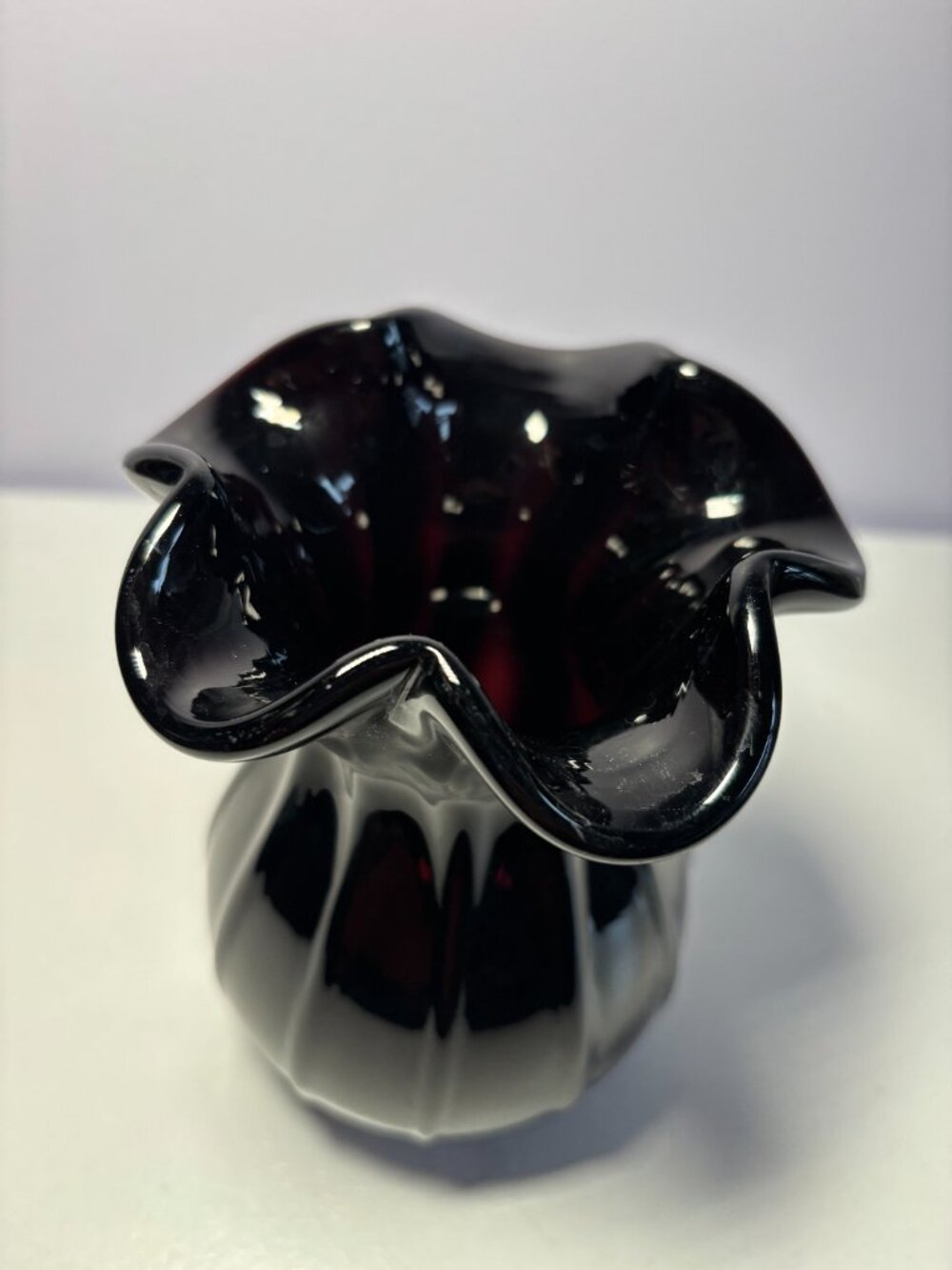 Vintage Amethyst Vase #5 - Picture 2 of 3